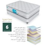 تشک طبی رویال مدل سوپرکلاس سایز 90*200
